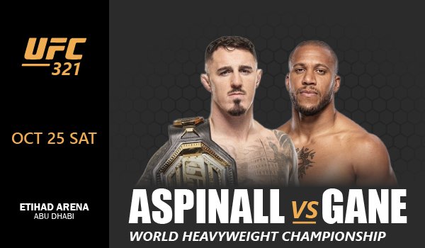 UFC 321: ASPINALL VS GANE